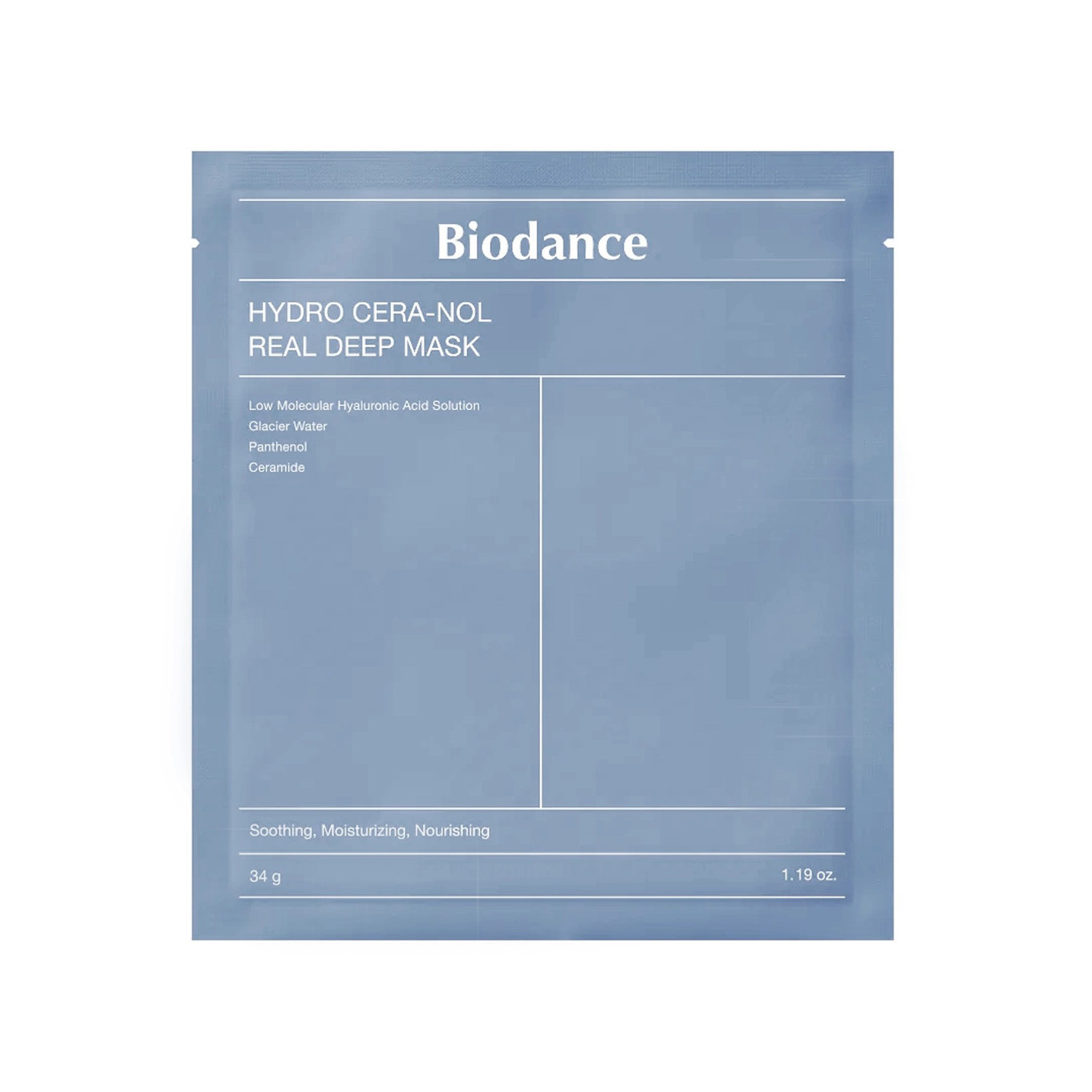 ماسک رطوبت رسان و آبرسان عمیق هیدرا سرانول بایودنس Biodance (جدا شده از پک)