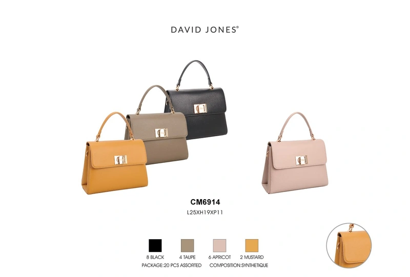 کیف دستی مدل David Jones CM6914 - تصویر 27