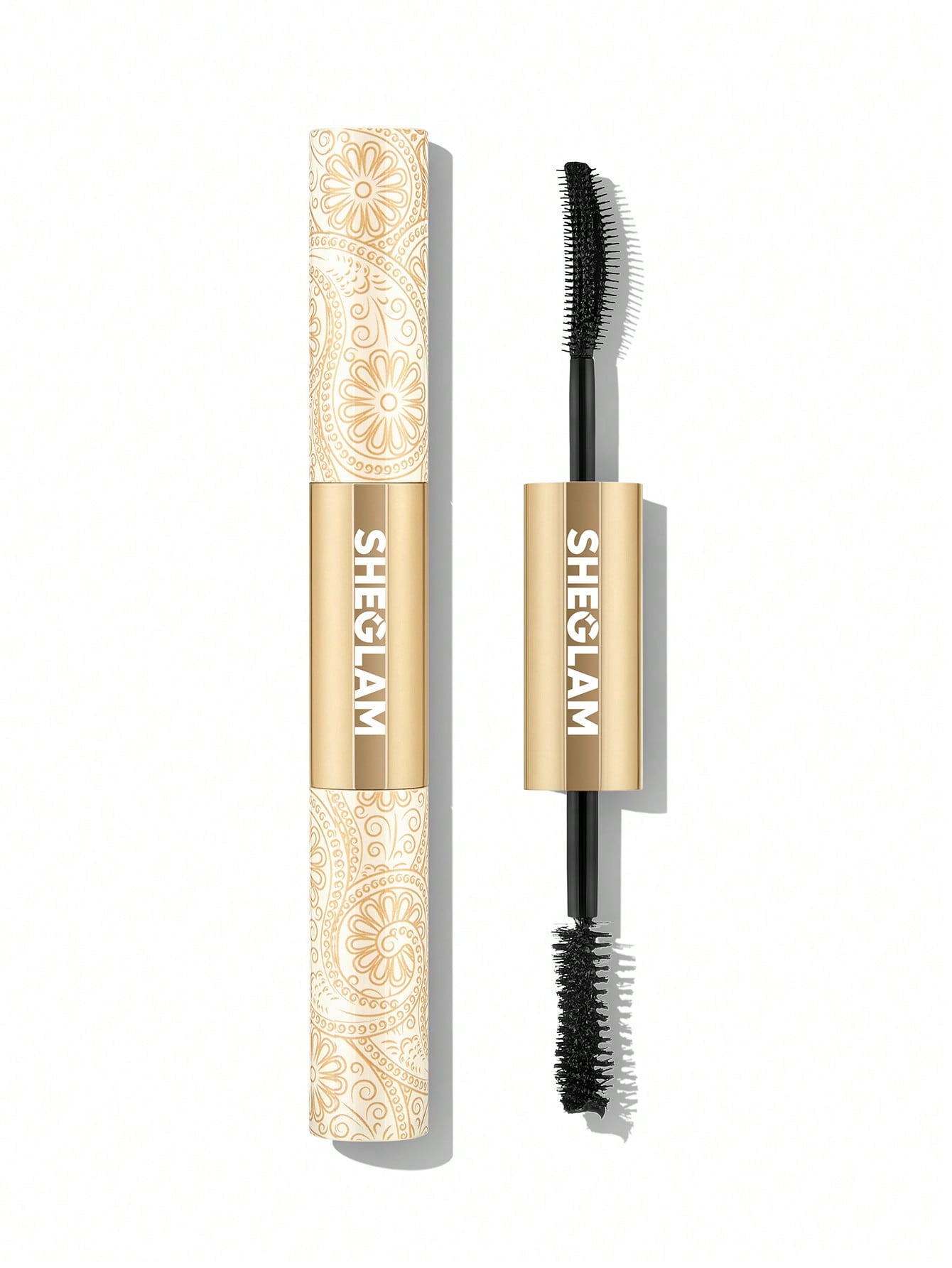 ریمل دو‌سر تقویت‌کننده طلایی | SHEGLAM Double-Ended Fortifying Mascara – Gold Edition