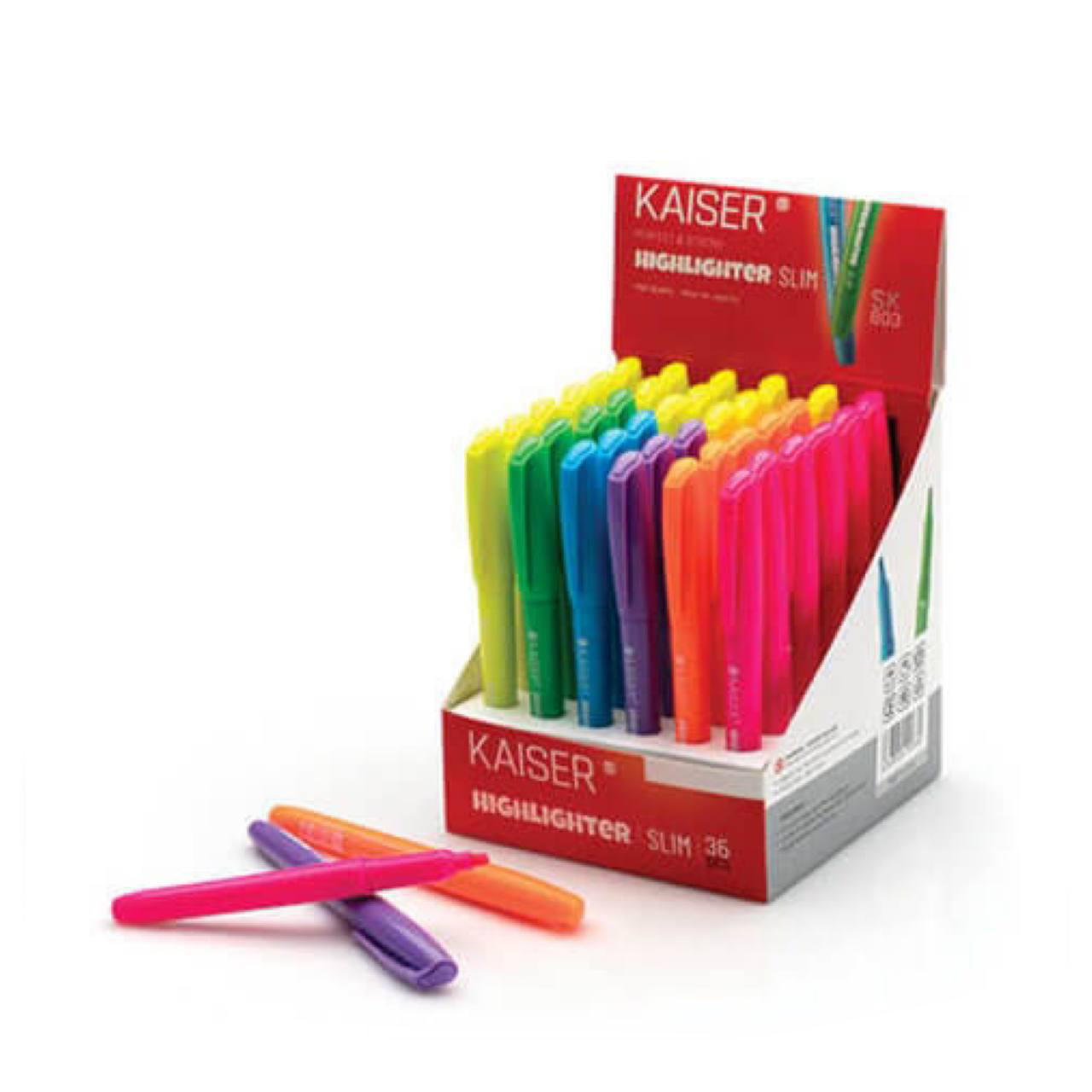 ماژیک علامت زن قلمی بسته 3 عددی KAISER