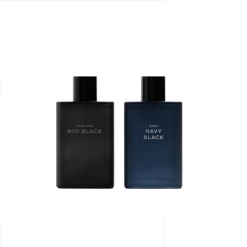 عطر ادوتویلت دوقلو مردانه زارا مدل ناوی بلک و 800 بلک