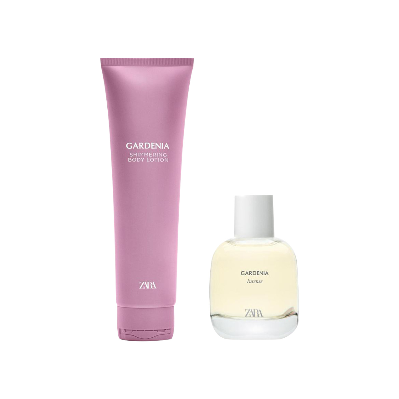 پک دوتایی عطر و لوسیون بدن زارا گاردنیا Gardenia