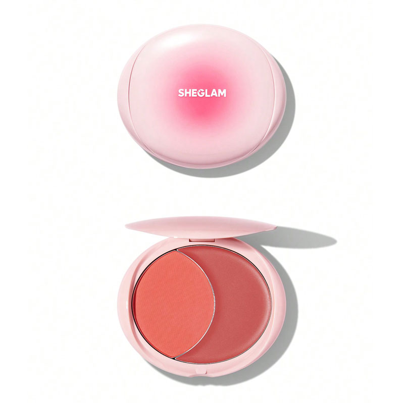 رژگونه کرمی پودری SHEGLAM | رنگ Cherry Sorbet