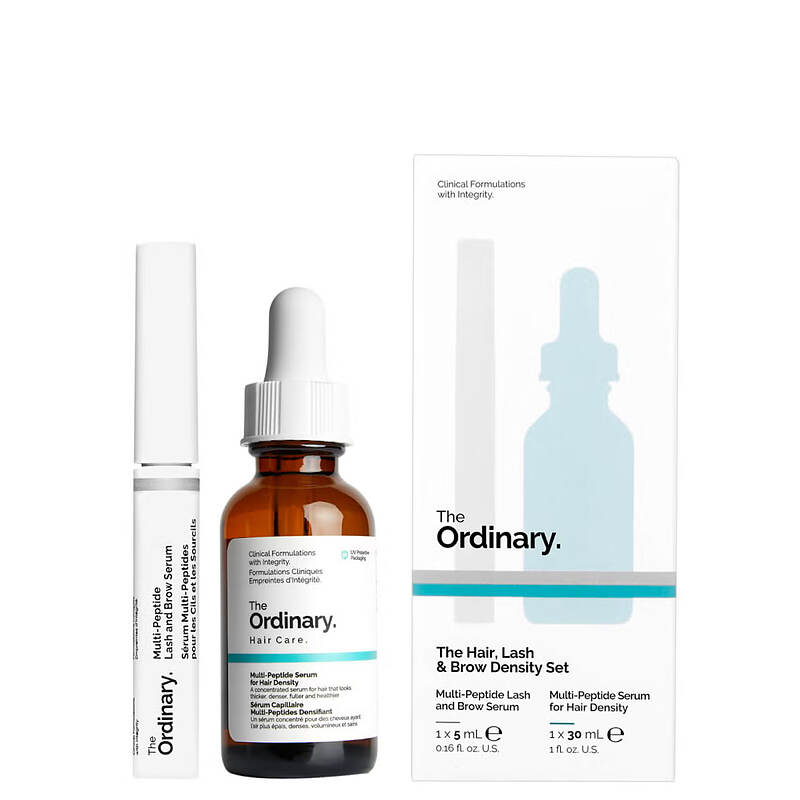 ست سرم مو، مژه و ابرو مولتی پپتید اوردینری The Hair, Lash & Brow Density Set