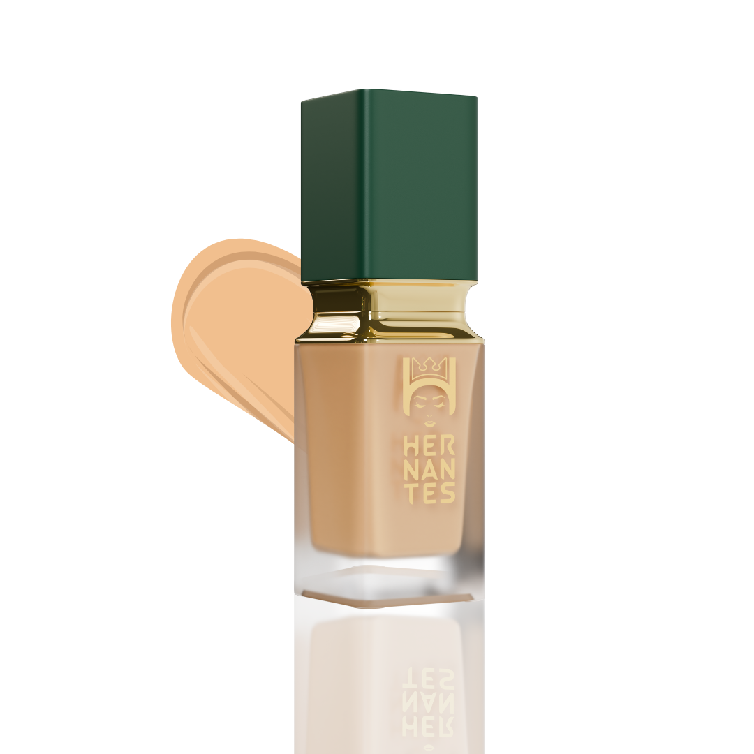 کرم پودر مات همراه با پرایمر برند هرنانتس (Matte Foundation With Primer)