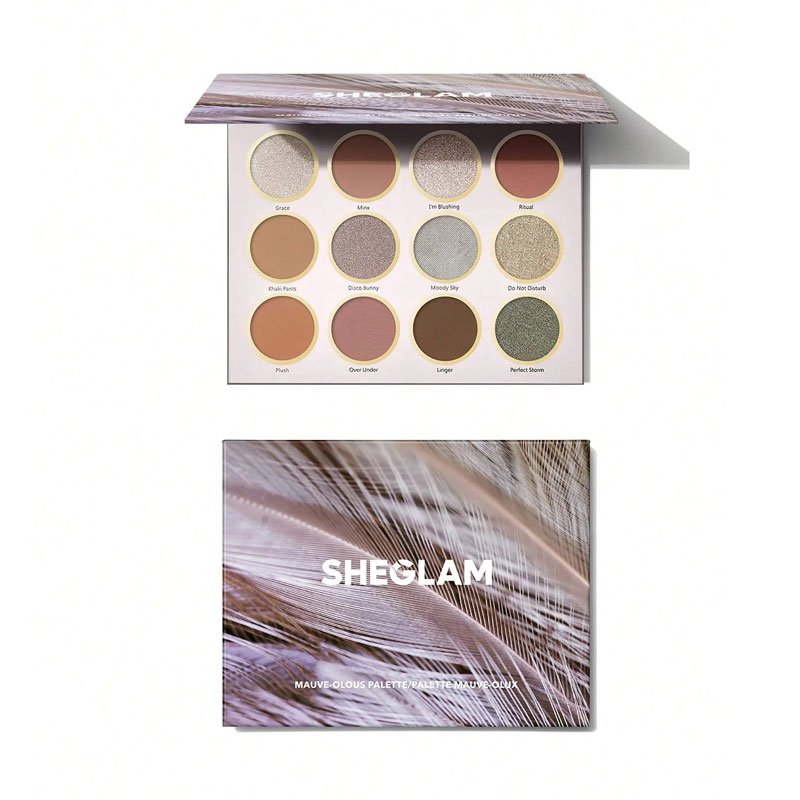 پالت سایه چشم ۱۲ رنگ شیگلم | SHEGLAM Mauve-Olous Eyeshadow Palette