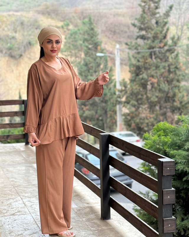 ست بلوز شلوار پریا