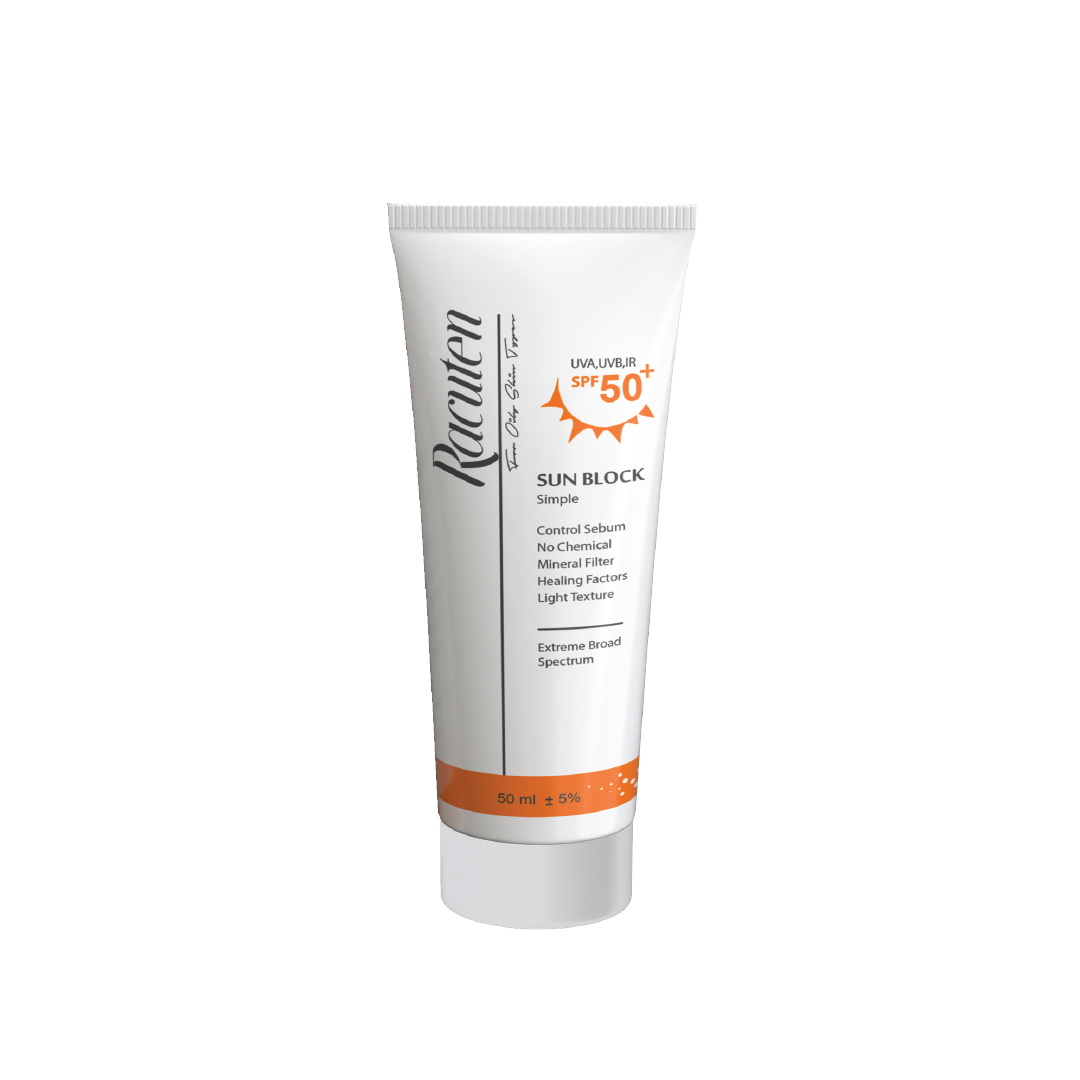 کرم ضد آفتاب بدون رنگ راکوتن دارای SPF50