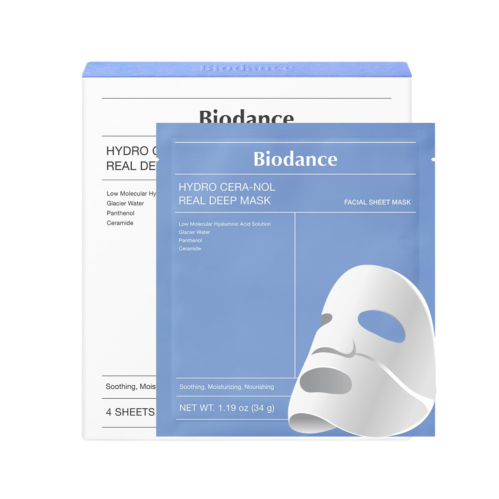 ماسک رطوبت رسان و آبرسان عمیق هیدرا سرانول بایودنس Biodance (4 عددی)