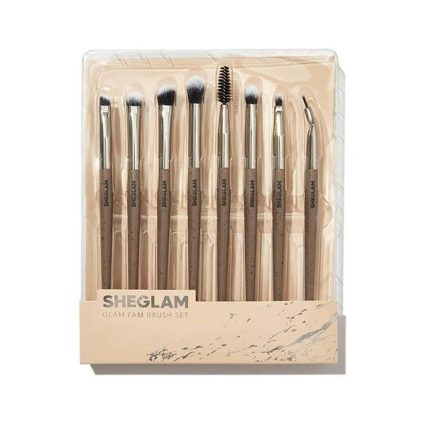 ست براش 8 عددی شیگلم مدل Glam Fam