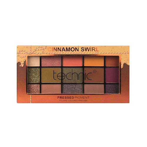 پالت سایه چشم ۱۵ رنگ تکنیک مدل Cinnamon Swirl